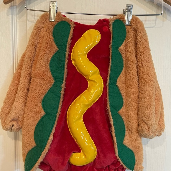 Cozy Hot Dog Kids Costume with Hood - Picture 2 of 2